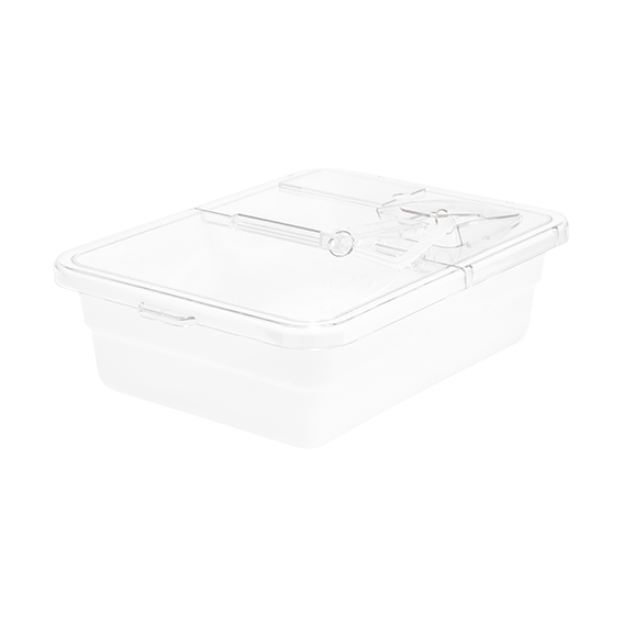 Bulk Food Tub with lid and scoop Fresh Produce Displays